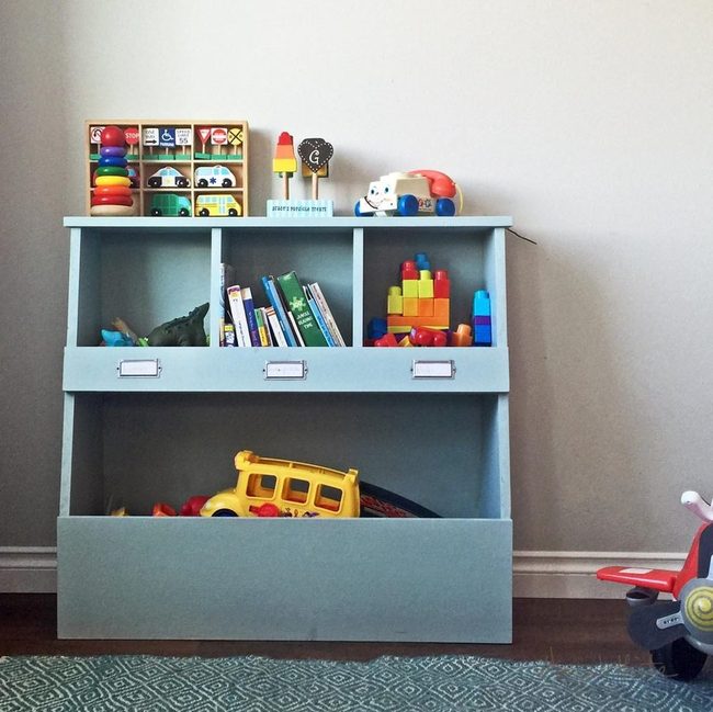 Colorful Toy Storage Paradise