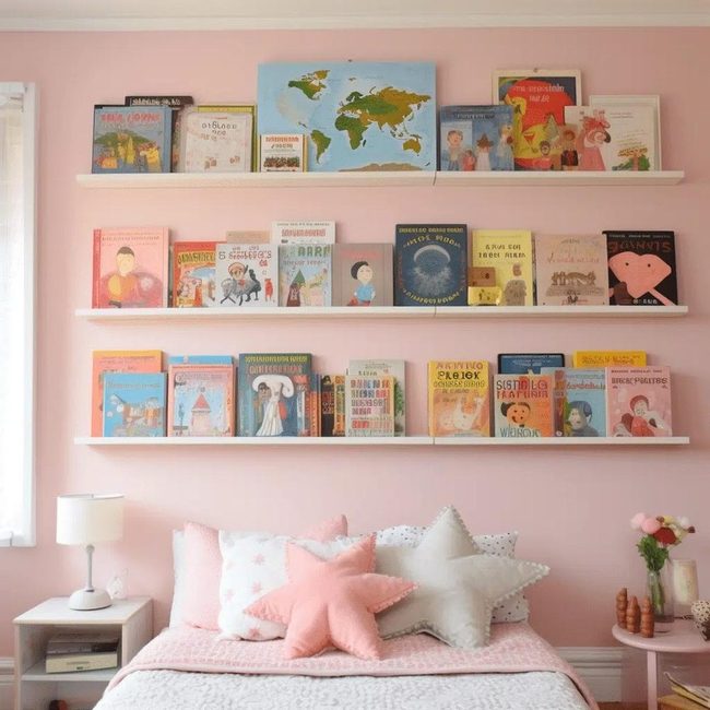 Wall-Mounted Books Systems Solution