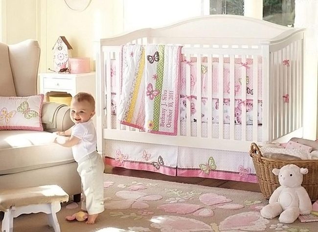 Butterfly Nursery In Pastels