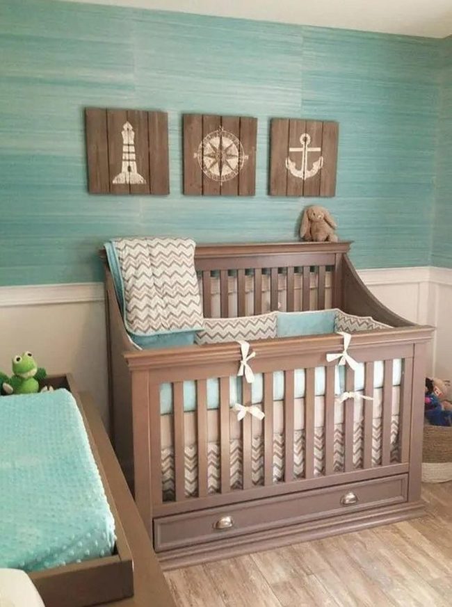 Blue Nautical Nursery Essentials