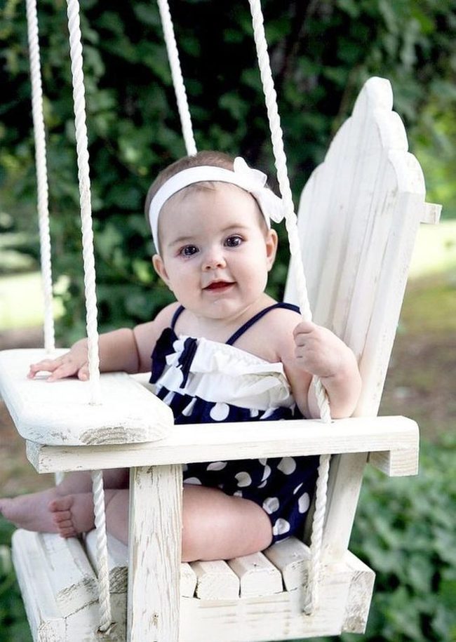 Navy Polka Dot Childhood