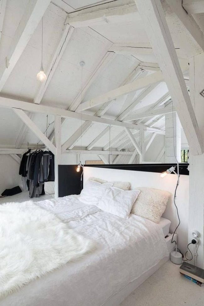 Exposed Beams, White Sanctuary