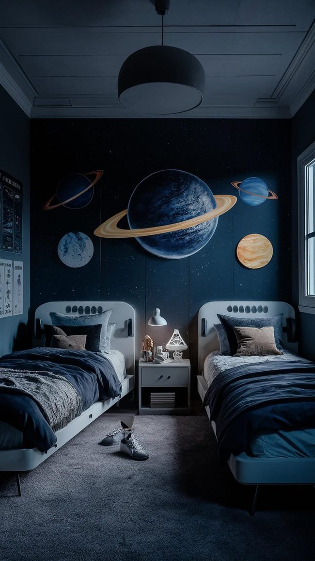 Dark Walls Galaxy Universe