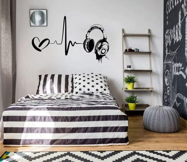 Black And White Pattern Mix