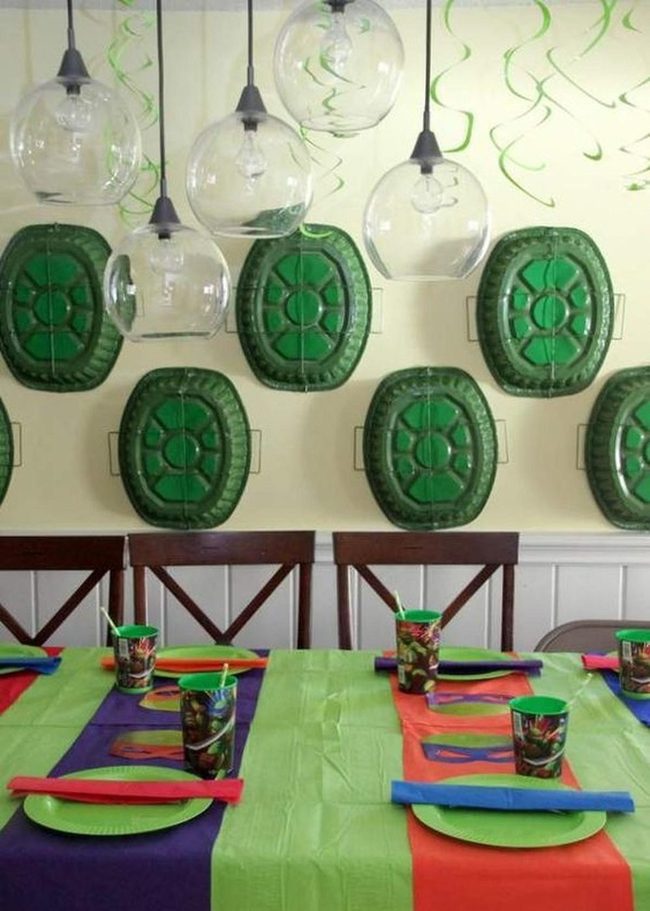 Green Turtle Shell Sculptures