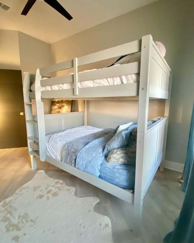 Cream Bunk Bed Shared Sanctuary
