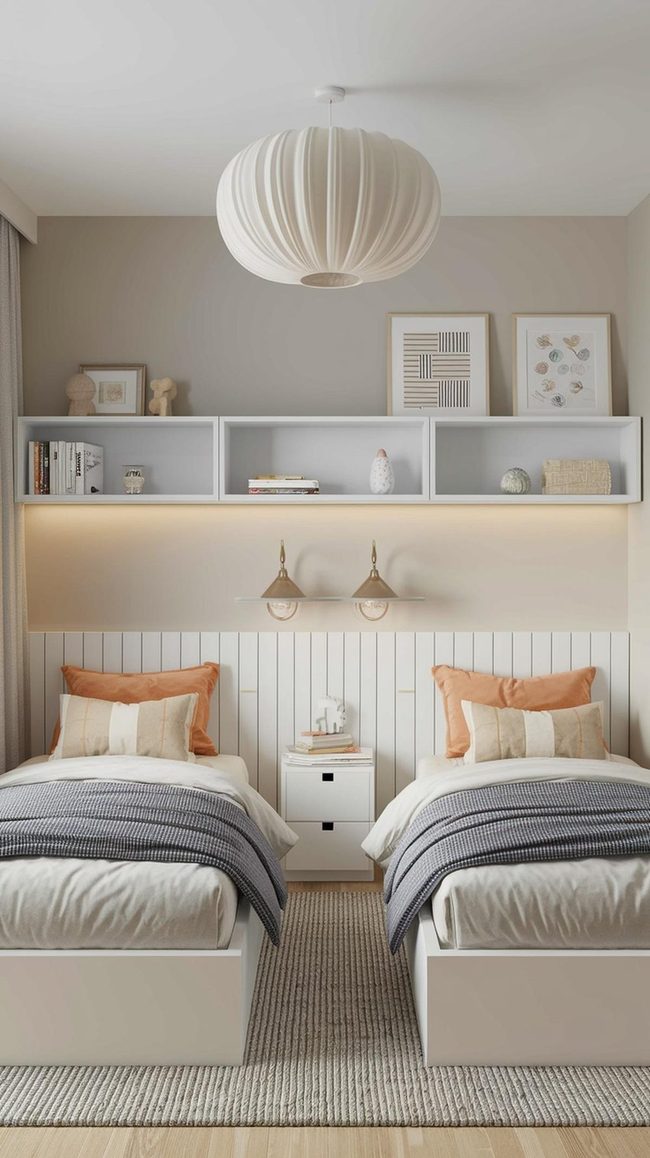 Adaptable Shared Bedroom Growing Together
