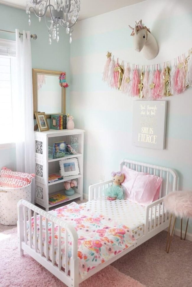 Mounted Unicorn Head Wall Statement
