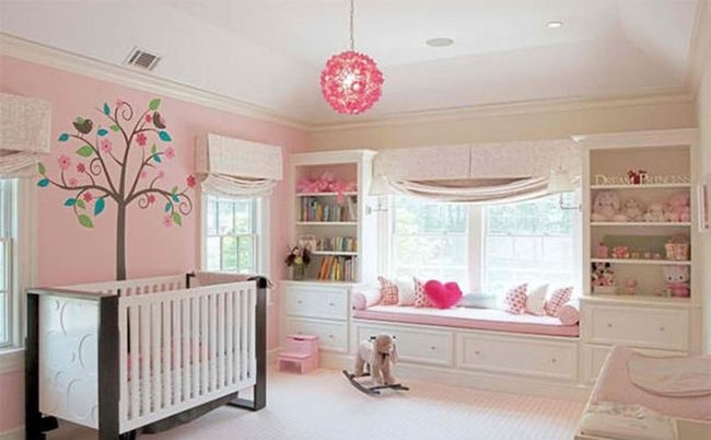 Hot Pink Nursery Pops Soft Walls