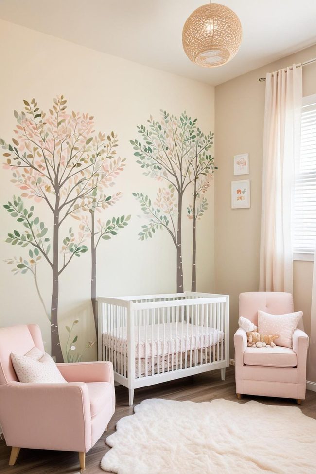 Pastel Botanical Wall Stickers