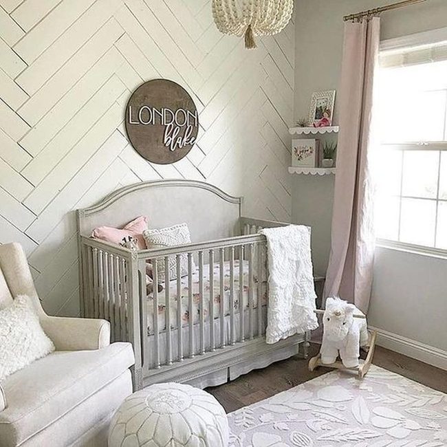 Pastel Pink Nursery Sophistication