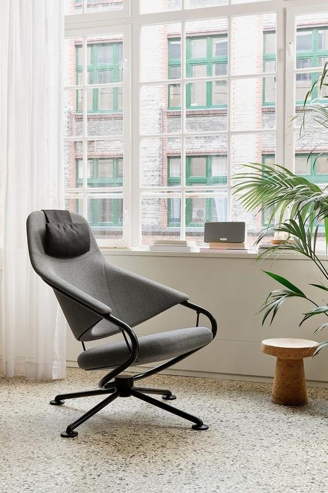 Lightweight Gray Task Chair