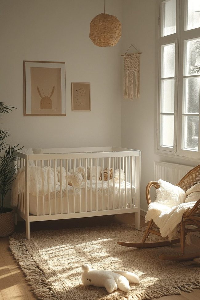 Understated Neutrals Minimal Maple Nursery