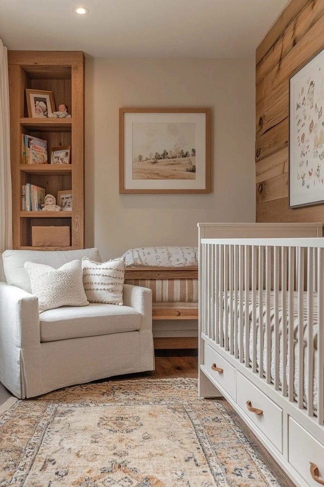 Natural Wood Nursery Essentials