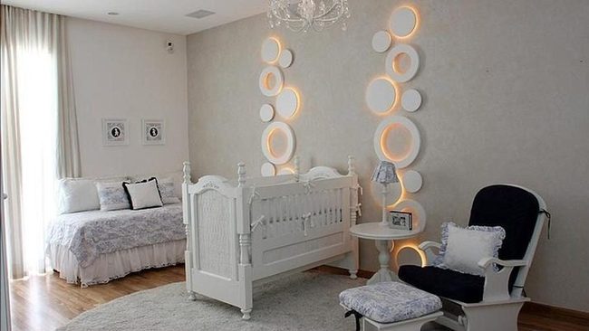 White Nursery With Soft Daylight