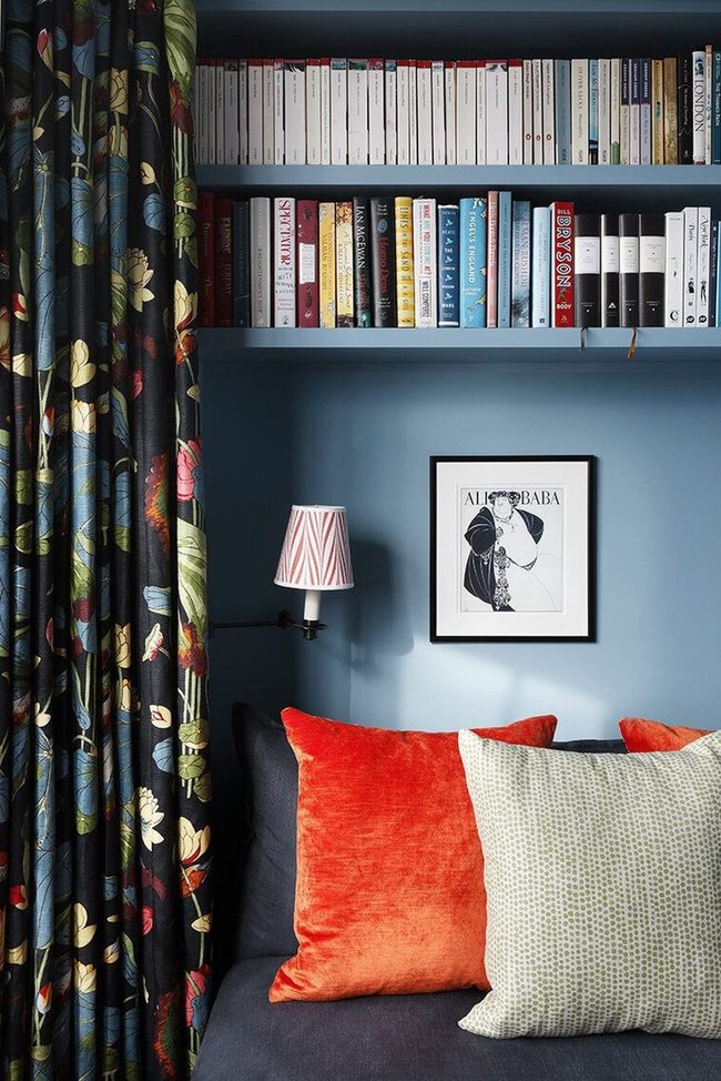 Small Chair Corner Reading Nook