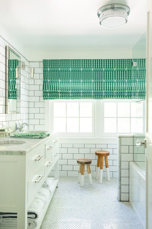 Jewel Tone Bathroom Refresh