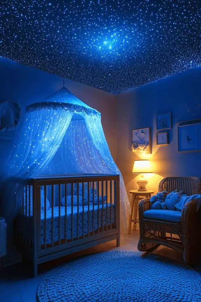 Starlit Blue Nursery