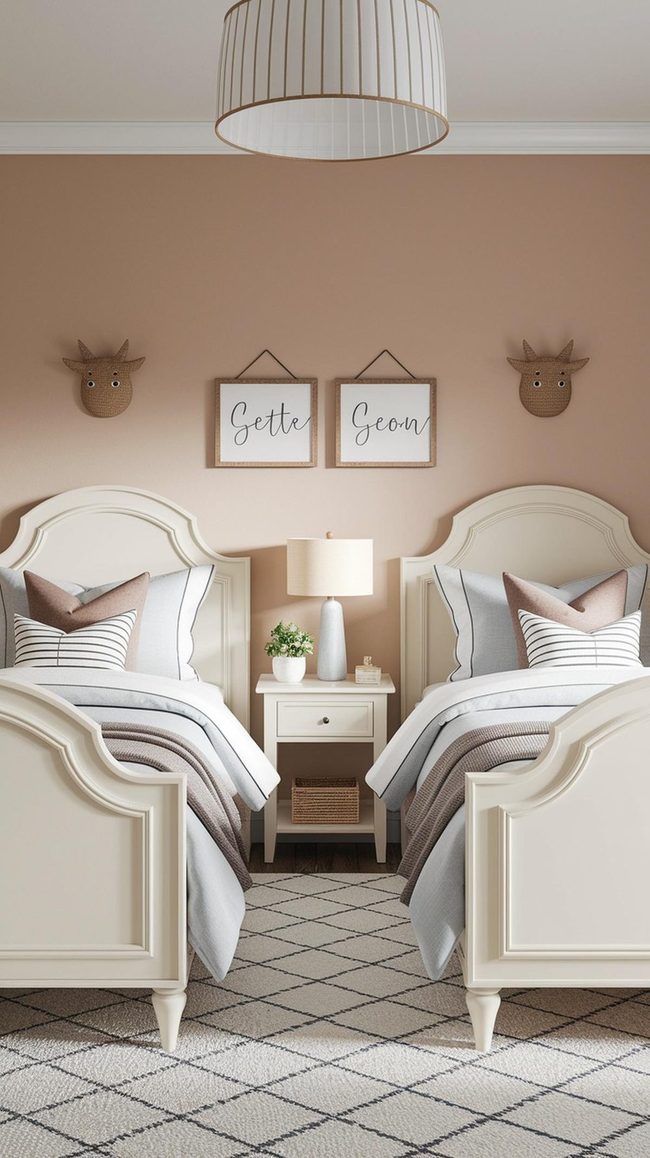 Colorful Name Signs Define Individual Zones