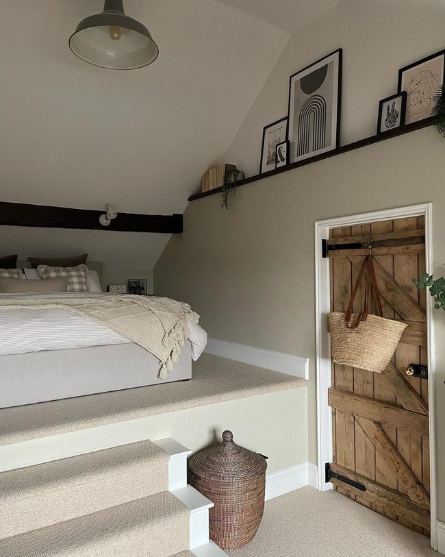 Sloped Ceiling Sanctuary