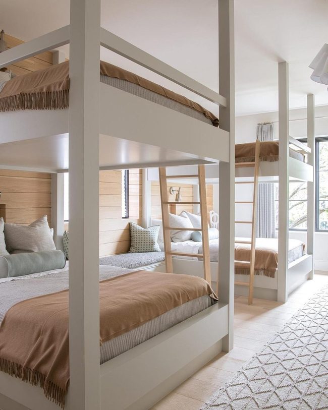 Natural Wood Bunk Beds
