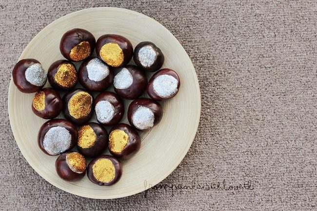 Gilded Chestnuts, Natural Sparkle