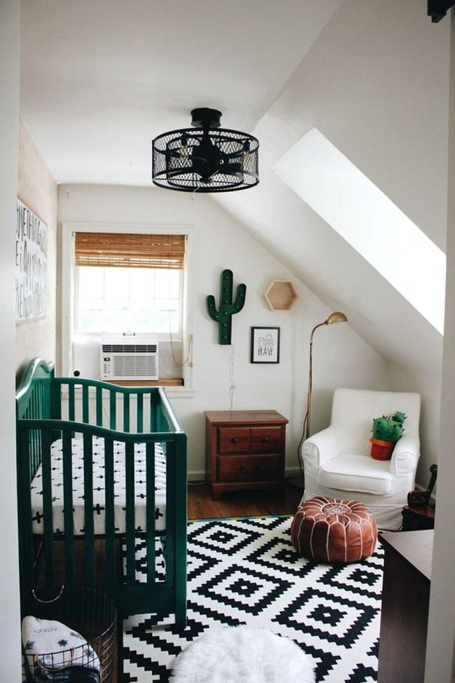Green Cribs, Skylit Nursery
