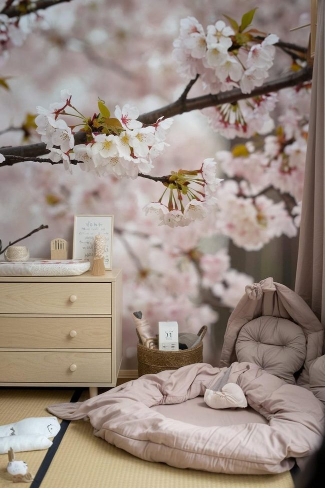 Pale Pink Tatami Nursery