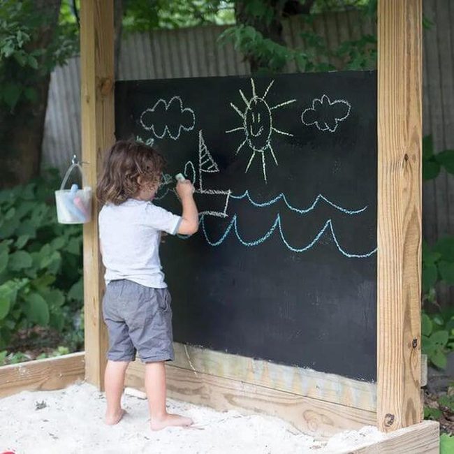 Black Chalkboard, Colorful Creations