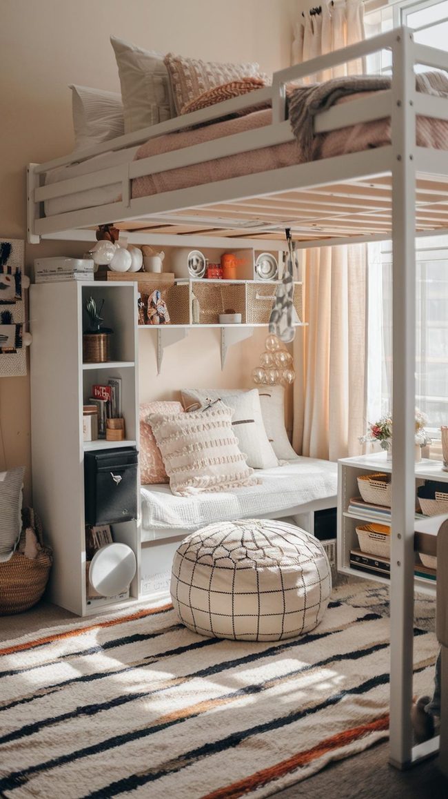 Wall-Mounted Entertainment Nook