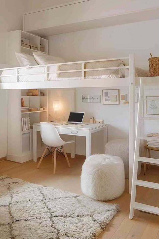 Exposed Brick Teen Loft