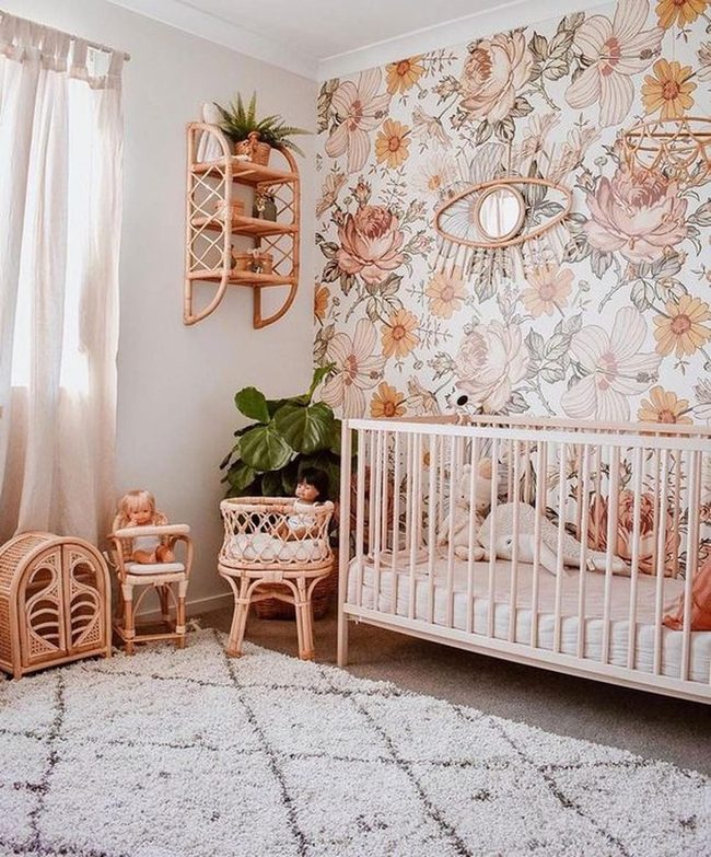 Soft Florals, Woven Warmth
