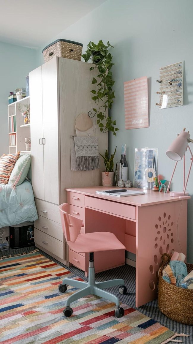 Pastel Pom-Pom Embroidered Pillows