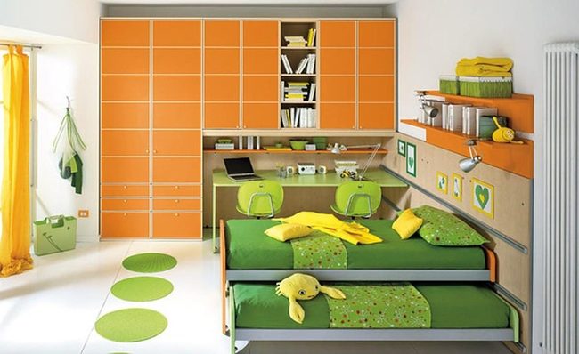 Orange Cabinets, Green Dreams