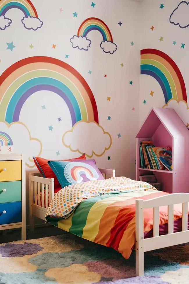 Multicolored Rainbow Personal Retreat Palette