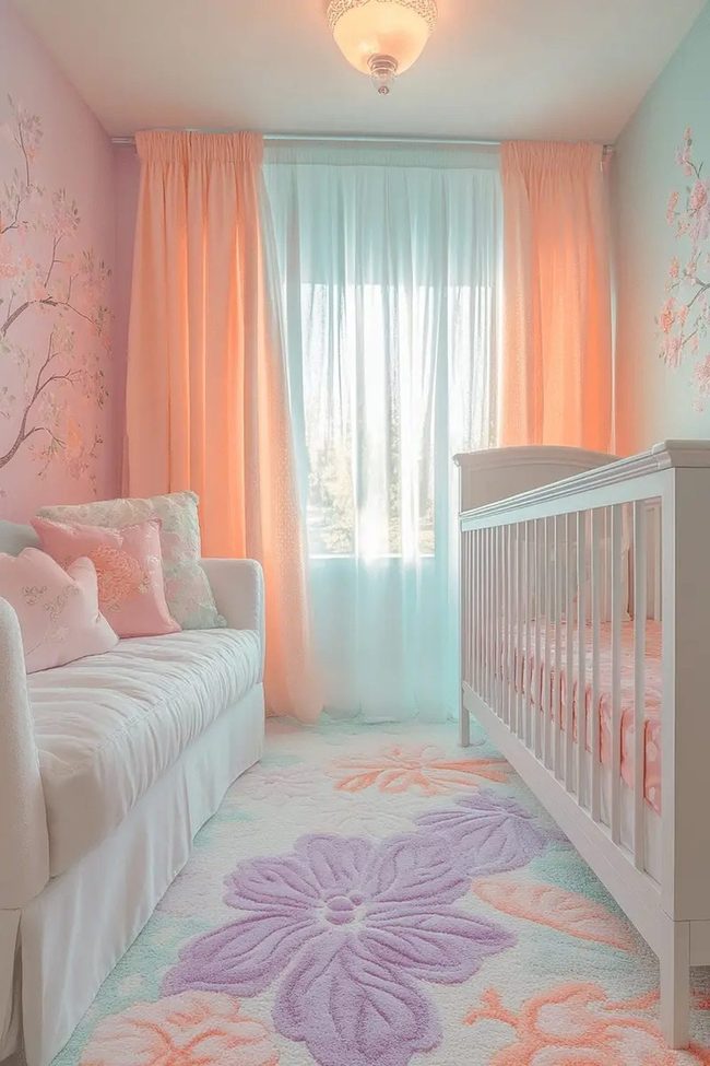 Pastel Nursery Soft Textures