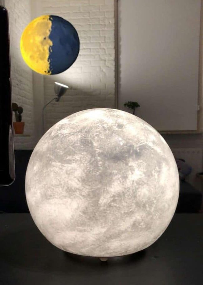 Glowing Moon Lamp For Kids Bedrooms