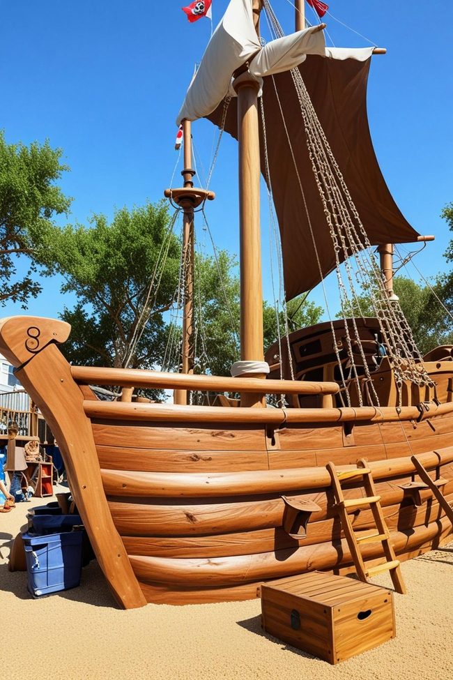 Pirate Ships and Castle Turrets