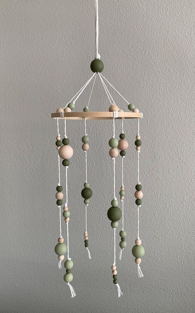 Wooden Beads Light Strings