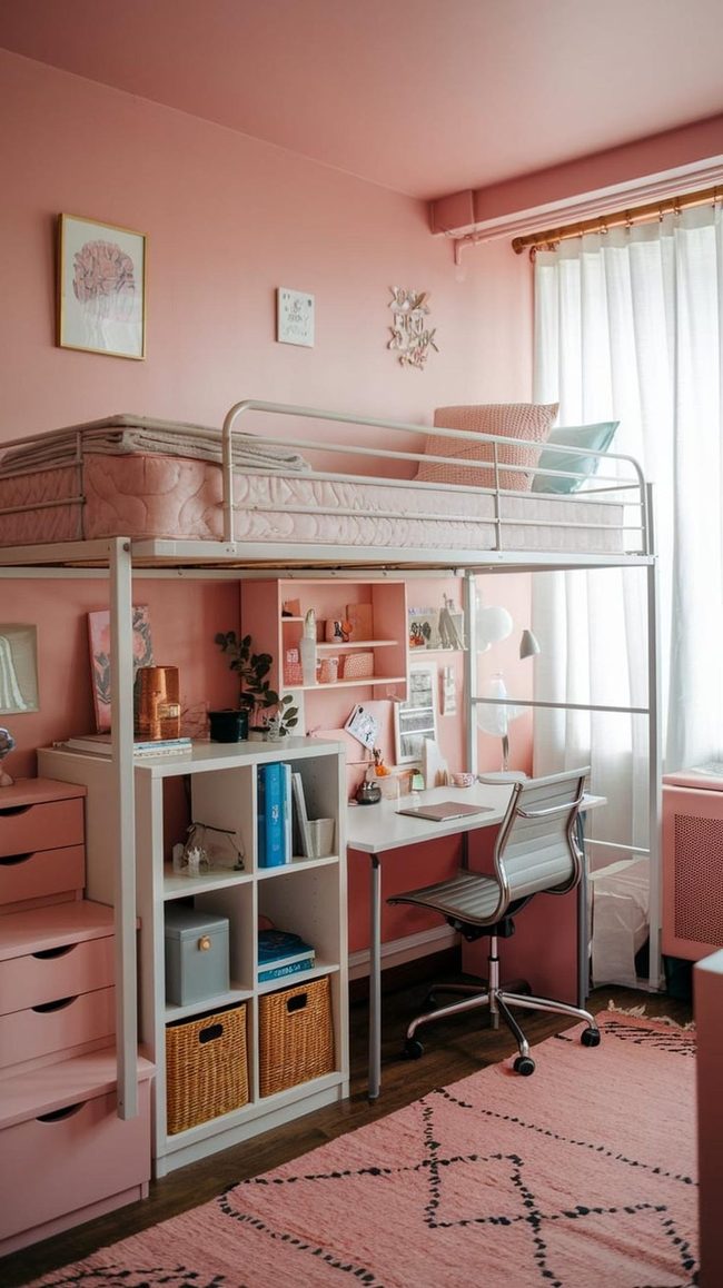 Pink Clips And Fairy Glow Memory Wall