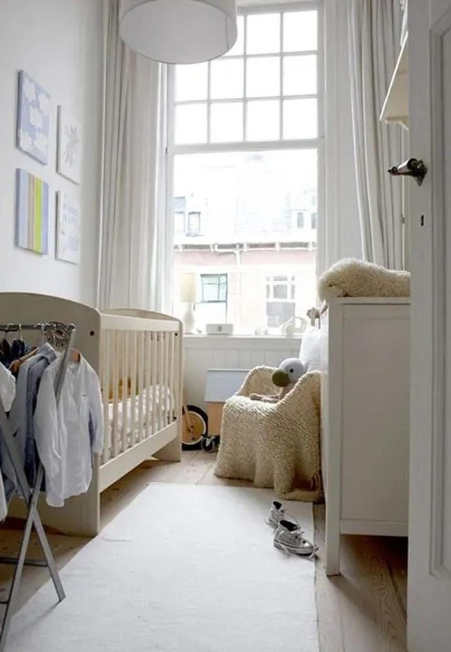 Soft Cream Nursery Light