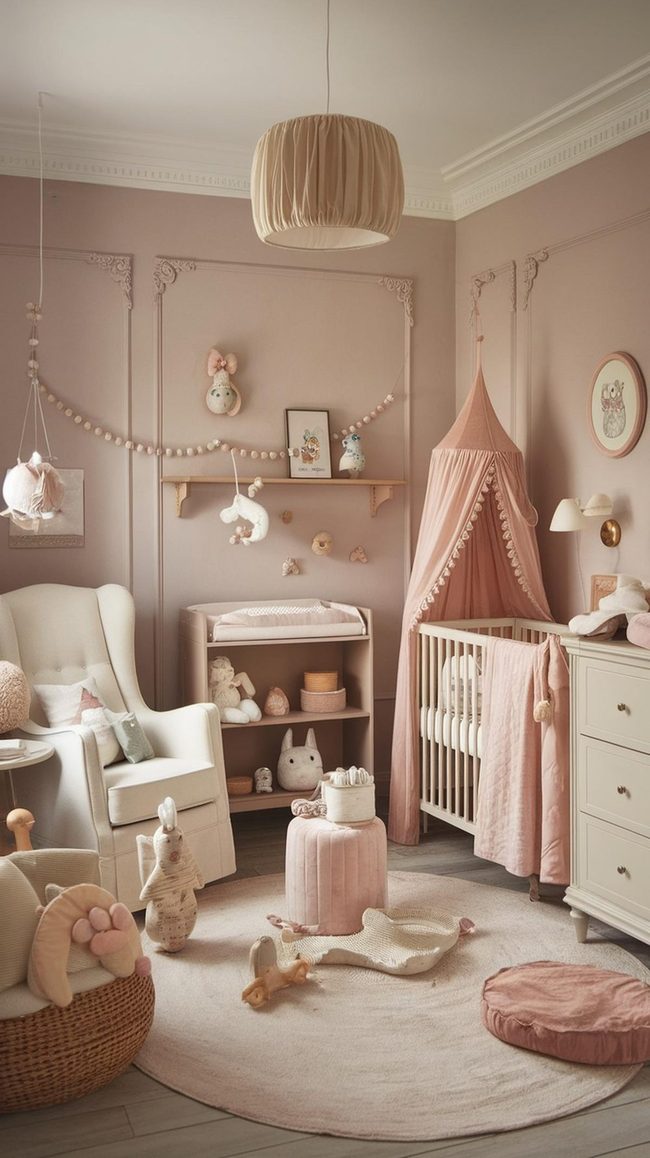 Floating Shelves Storybook Wall