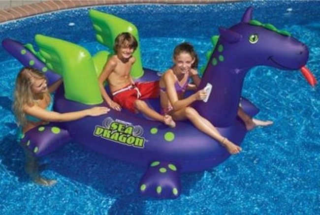 Purple Dragon Pool Float