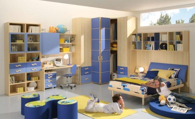 Blue And Yellow Play Zone