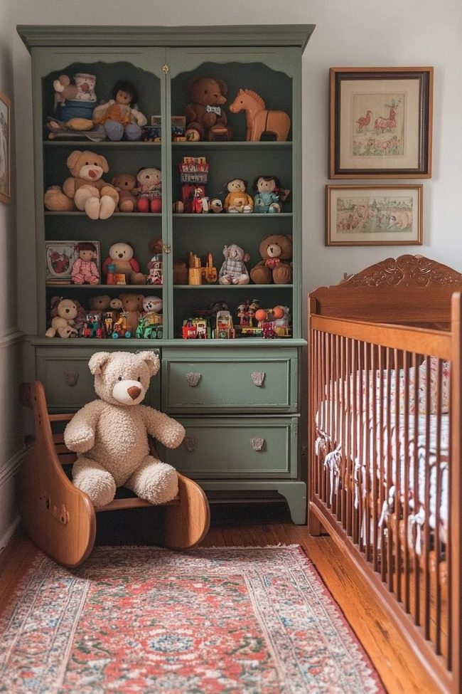 Vintage Toys, Pastel Walls