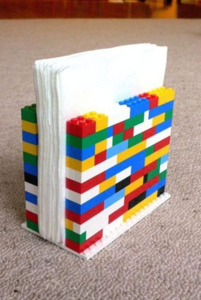 Colorful Brick Napkin Blocks