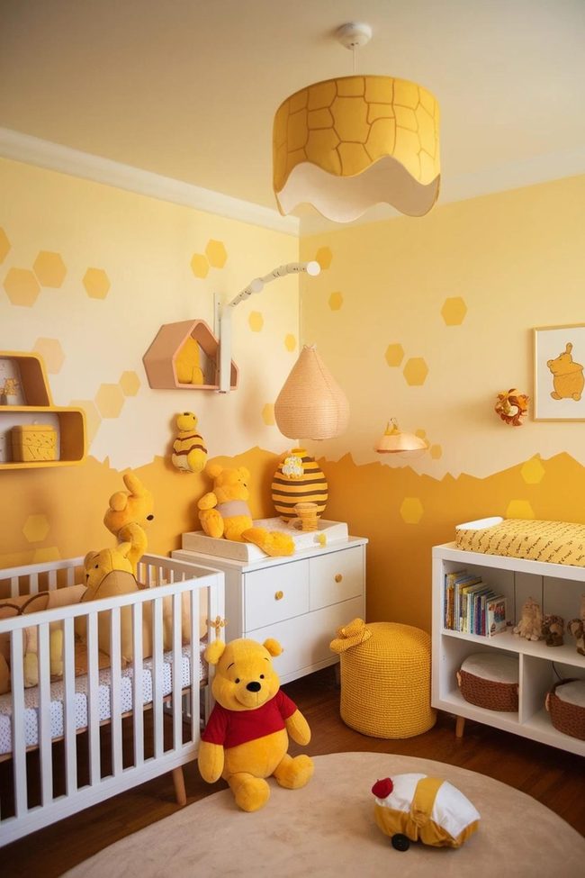 Honey Cream And Pale Gold Nursery