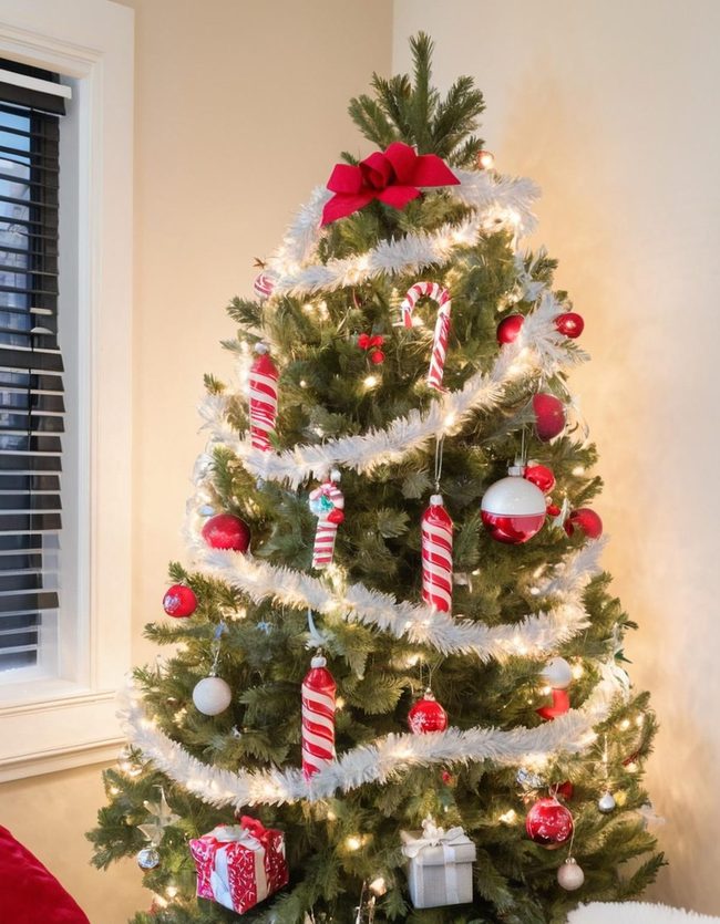 Budget-Friendly Dorm Tree Sparkle