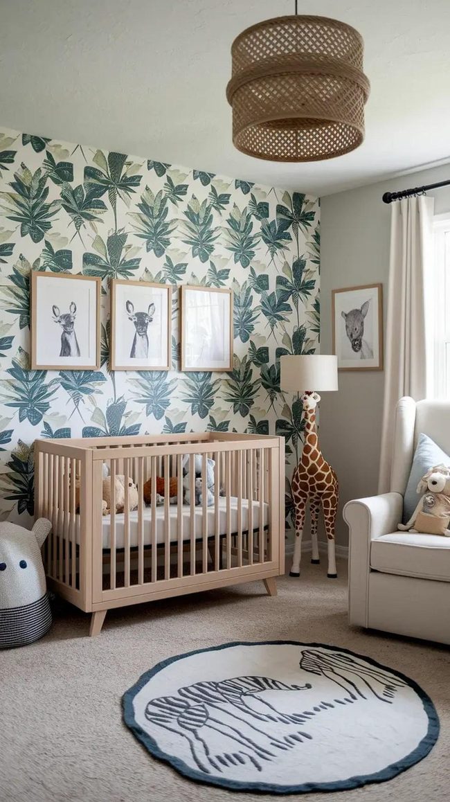 Soft Animals In Light Nursery