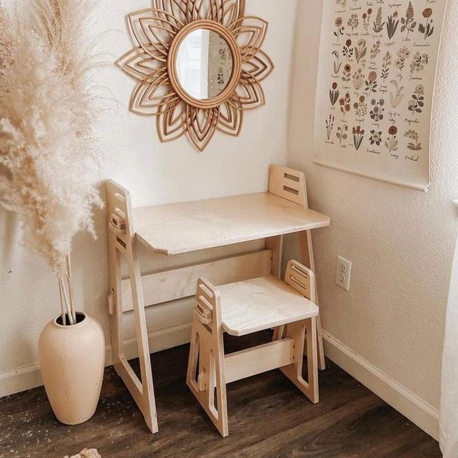 Green Wood Workspace Sanctuary